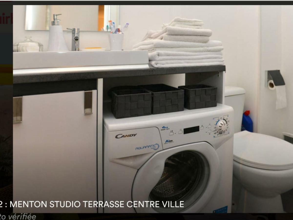 Appartement Cocon Centre Ville Menton Extérieur photo